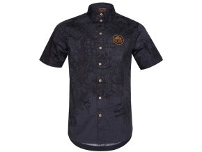 Silvini pánská košile MJ2256 Montoro (Velikost S, Barva charcoal)
