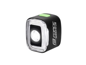 blikačka přední/zadní FORCE FLEA 200LM USB, černá