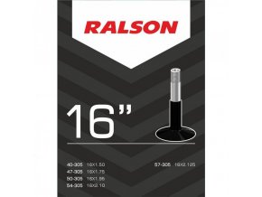 duše RALSON 16"x1.75-2.125 (47/57-305) AV/31mm