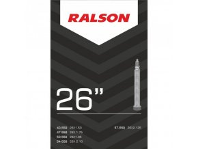 duše RALSON 26"x1.75-2.125 (47/57-559) FV/27mm