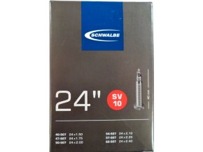 duše SCHWALBE SV10 24"x1.50-2.40 (40/62-507) FV/40mm