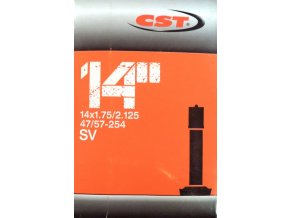 duše CST 14"x1.75-2.125 (47/57-254) AV/33mm
