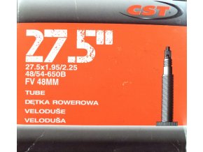 duše CST 27.5"x1.95-2.25 (48/54-584) FV/48mm