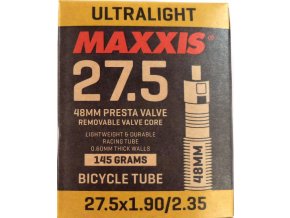 duše MAXXIS Ultralight 27.5"x1.90-2.35 (48/60-584) FV/48mm