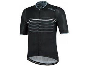 dres krátký pánský Rogelli KALON černo/bílý (Velikost L)