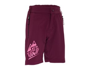 Dětské kraťasy Silvini CP2288 Acri (Velikost 122-128, Barva plum)