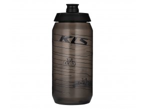 KELLYS Láhev KOLIBRI Transparent Black 550ml