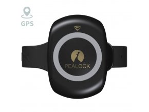 zámek PEALOCK 2, elektronický s GPS, černý