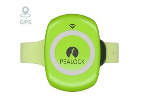 zámek PEALOCK 2, elektronický s GPS, zelený