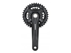 kliky MTB FCMT210 36/22 černé 175  integrovaná osa