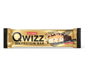 tyčinka QWIZZ 35% PROTEIN BAR, 60 g, slaný karamel