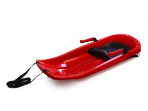 kluzák Plastkon Flash se sedátkem červený