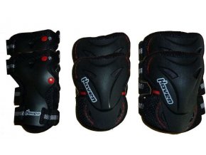 chrániče HAVEN Optimum Skate černý set (Velikost S/M)