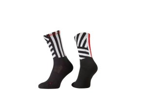 ponožky XLC All MTN CS-L02 černo bílé (Velikost 46-48)