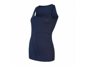 tílko dámské SENSOR MERINO ACTIVE deep blue (Velikost M)