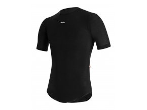 Funkční tričko SANTINI Dry S/S Black