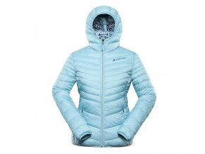 bunda dámská ALPINE PRO EROMA oboustranná modrá (Velikost L)