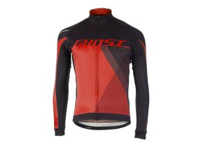 Dres s dlouhým rukávem GHOST Performance Evo Black/Red