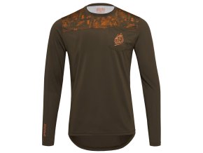 Silvini pánský dres MD1804 Ello (Velikost XS, Barva olive-orange)