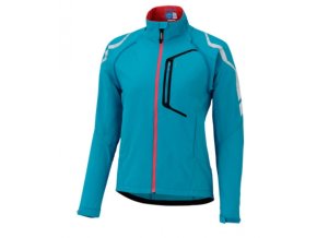 bunda dámská Shimano HYBRID tyrkysová (Velikost L)