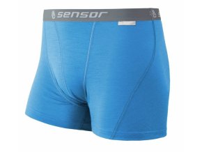 boxerky SENSOR MERINO ACTIVE modré (Velikost M)