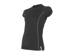 triko krátké dámské SENSOR MERINO ACTIVE černé