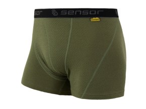 boxerky SENSOR MERINO DOUBLE FACE safari (Velikost L)