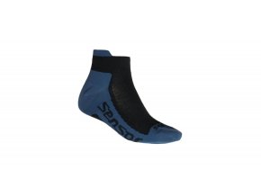 ponožky SENSOR RACE COOLMAX INVISIBLE černé/tmavě modré