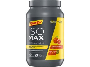 Nápoj PowerBar ISOMAX krvavý pomeranč s kofeinem 1200g