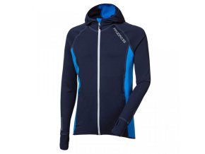 mikina pánská Progress TOREZ HOODY tmavě modrá/světle modrá