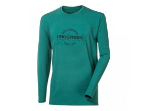 triko dlouhé pánské Progress VANDAL "STAMP" khaki