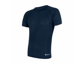 triko krátké pánské SENSOR COOLMAX AIR deep blue