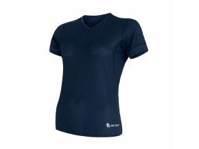 triko krátké dámské SENSOR COOLMAX AIR deep blue (Velikost L)