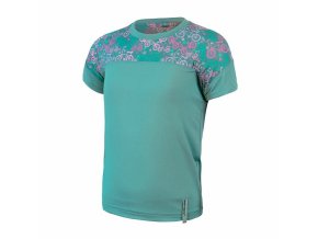 triko krátké dětské SENSOR COOLMAX IMPRESS mint/purple bikes (Velikost 110)