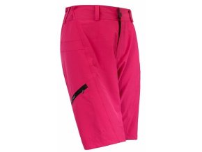 kalhoty krátké dámské SENSOR HELIUM  s cyklovložkou hot pink (Velikost L)