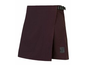 sukně dámská SENSOR HELIUM s cyklovložkou port red (Velikost L)