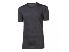 triko krátké pánské Progress ORIGINAL MERINO šedý melír (Velikost M)