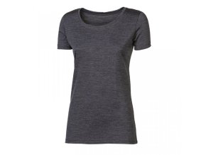 triko krátké dámské Progress ORIGINAL MERINO šedý melír (Velikost XL)