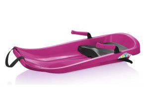 kluzák Plastkon Flash se sedátkem růžový