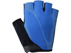 rukavice cyklistické unisex Shimano CLASSIC modré (Velikost M)