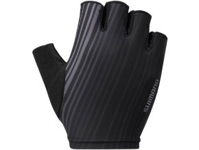rukavice cyklistické pánské Shimano ESCAPE černé (Velikost L)