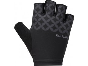 rukavice cyklistické dámské Shimano SUMIRE černá (Velikost L)