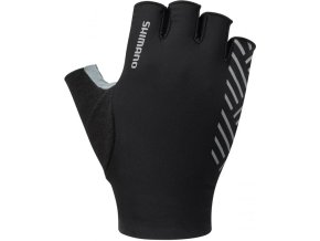 rukavice cyklistické unisex Shimano ADVANCED černé (Velikost L)