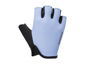 rukavice cyklistické dámské Shimano AIRWAY modré (Velikost L)