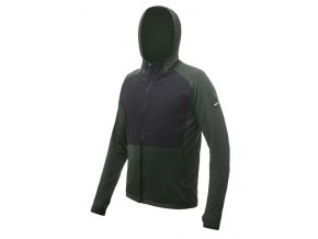 bunda pánská SENSOR COOLMAX THERMO s kapucí olivová/černá (Velikost L)