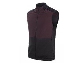vesta pánská SENSOR COOLMAX THERMO černá/vínová (Velikost L)