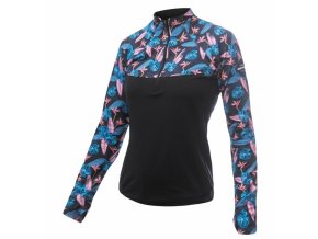 mikina dámská SENSOR COOLMAX THERMO černá/floral