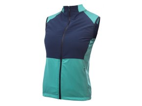 vesta dámská SENSOR COOLMAX THERMO tyrkysová/tm. modrá (Velikost L)
