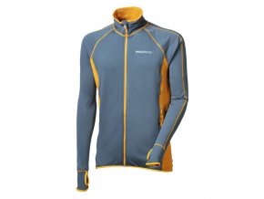 mikina pánská Progress TOREZ modrošedá/kari (Velikost M)