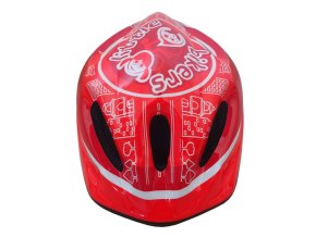 přilba dětská Brother little bikers červená
